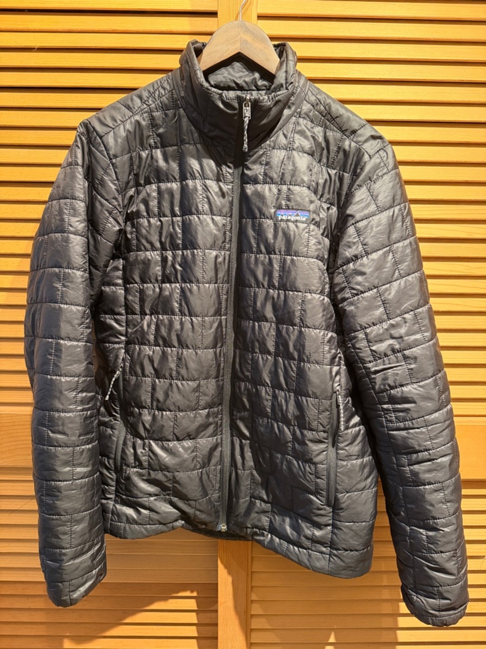Patagonia Nano Puff Jacket Mens M Black 84213 Lightweight Insulated Primaloft